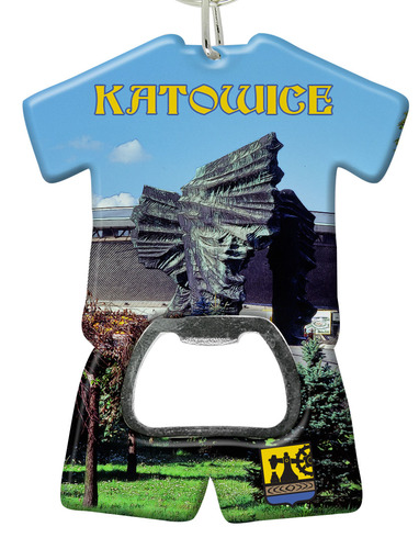 Brelok otwieracz plastikowy trykot Katowice