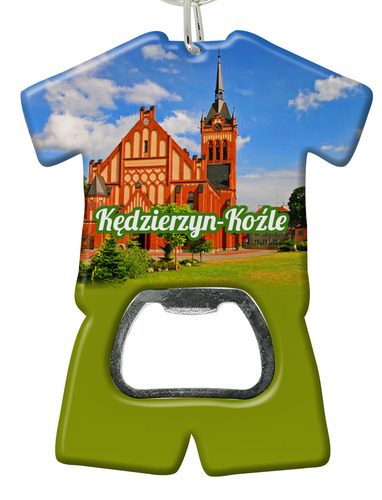 Brelok otwieracz plastikowy trykot Kędzierzyn-Koźle