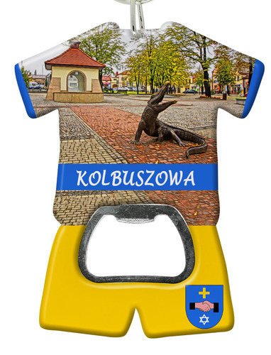 Brelok otwieracz plastikowy trykot Kolbuszowa