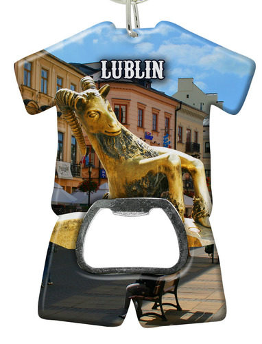 Brelok otwieracz plastikowy trykot Lublin