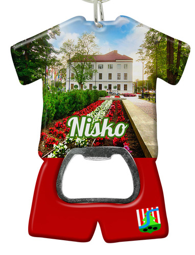 Brelok otwieracz plastikowy trykot Nisko