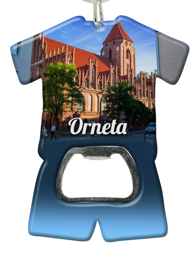 Brelok otwieracz plastikowy trykot Orneta