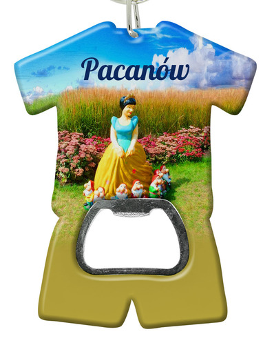 Brelok otwieracz plastikowy trykot Pacanów
