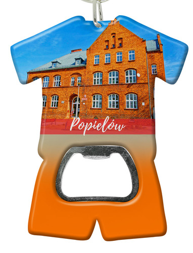Brelok otwieracz plastikowy trykot Popielów