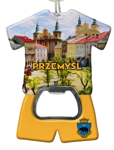 Brelok otwieracz plastikowy trykot Przemyśl