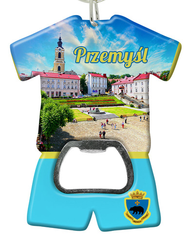 Brelok otwieracz plastikowy trykot Przemyśl