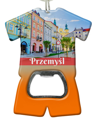 Brelok otwieracz plastikowy trykot Przemyśl