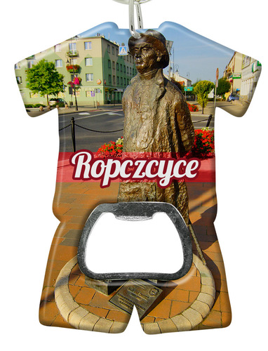 Brelok otwieracz plastikowy trykot Ropczyce