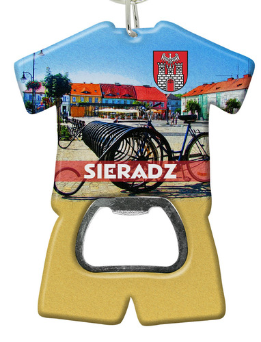 Brelok otwieracz plastikowy trykot Sieradz