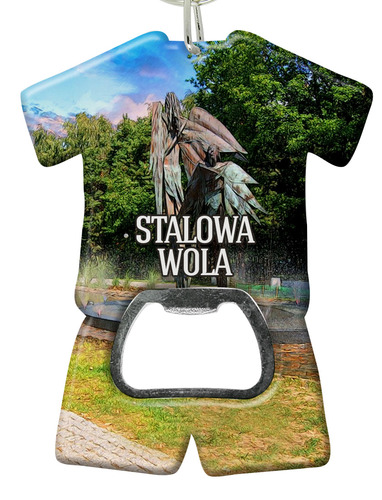 Brelok otwieracz plastikowy trykot Stalowa Wola