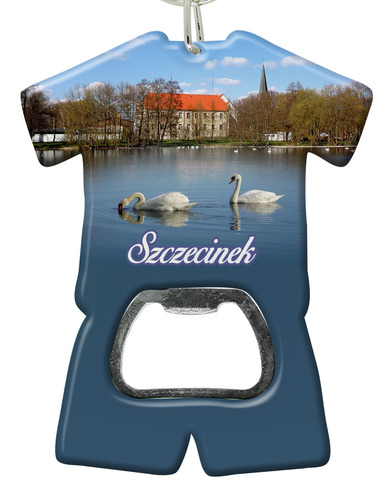 Brelok otwieracz plastikowy trykot Szczecinek