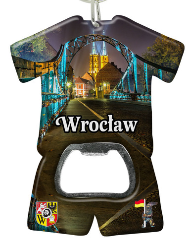Brelok otwieracz plastikowy trykot Wrocław