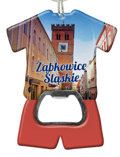 Brelok otwieracz plastikowy trykot Ząbkowice Śląskie