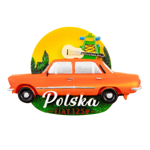 Magnes polyresinowy Fiat 125p