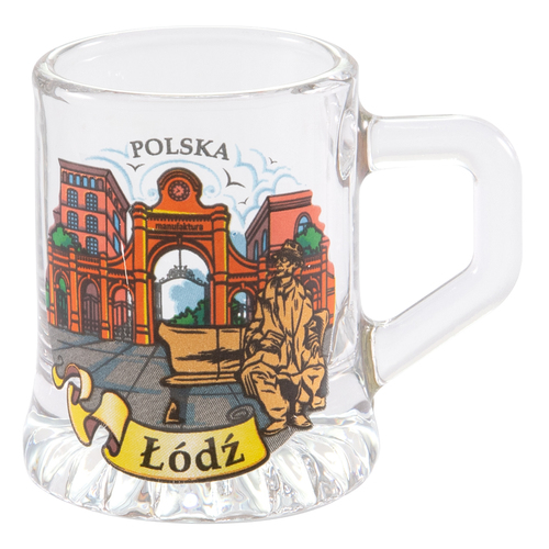 Kieliszek kufelek Łódź Manufaktura 30ml