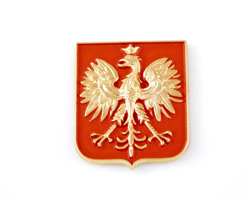 Godło Polski złote – magnes