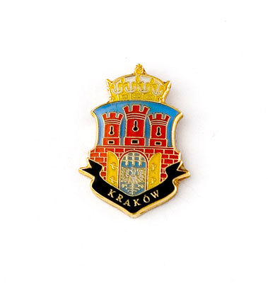 Herb Kraków – przypinka