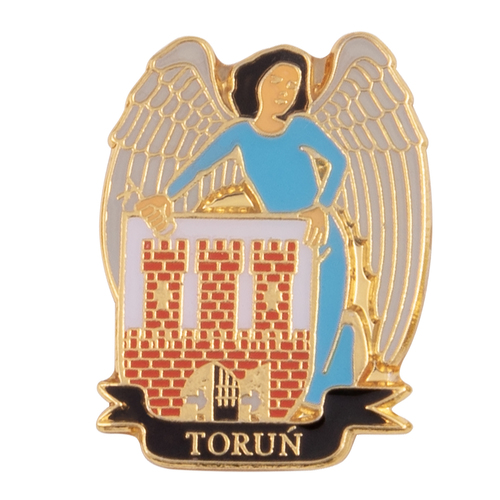 Herb Toruń – przypinka