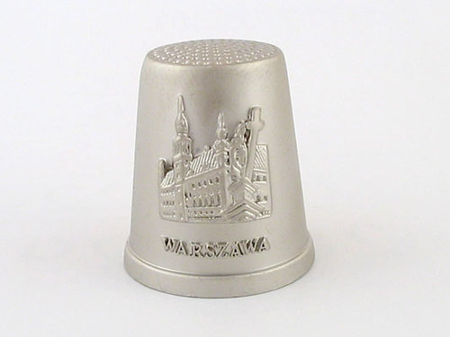 Naparstek metalowy – Warszawa (zamek)