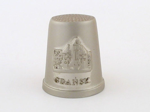 Naparstek metalowy – Gdańsk (żuraw)