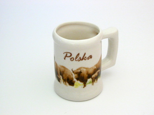 Kufel mały – Polska Żubry