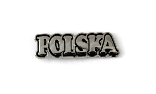 Przypinka napis "POLSKA"