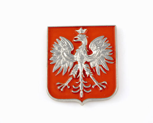 Godło Polski srebrne – magnes