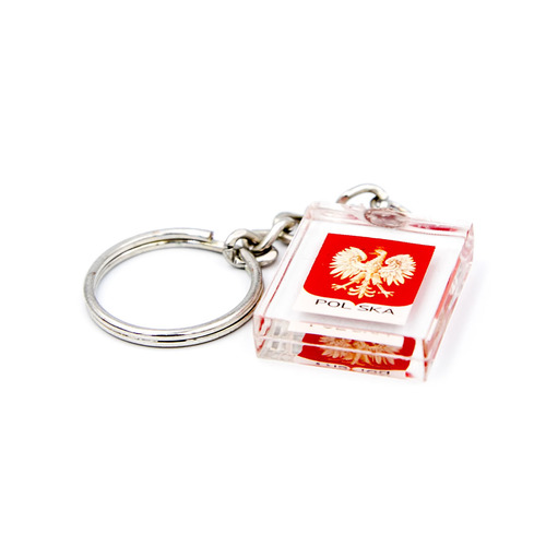 Brelok kostka Polska