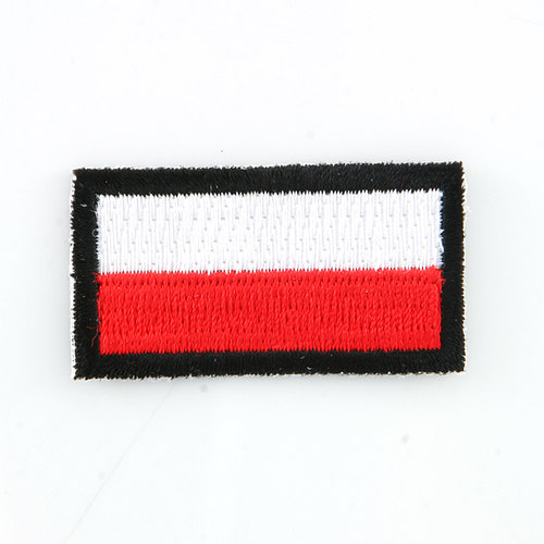 Naszywka haftowana Flaga polski