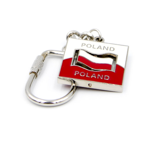 Brelok obrotowy flaga Polska