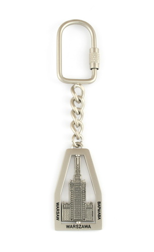 Brelok obrotowy Warszawa Pałac Kultury