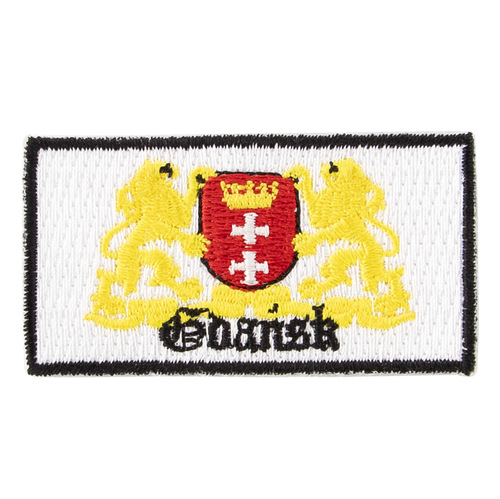 Naszywka herb Gdańsk