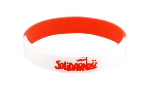 Solidarność bransoletka silikonowa
