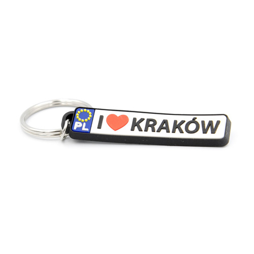 Brelok tablica rejestracyjna Kraków