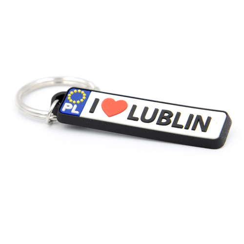Brelok tablica rejestracyjna Lublin