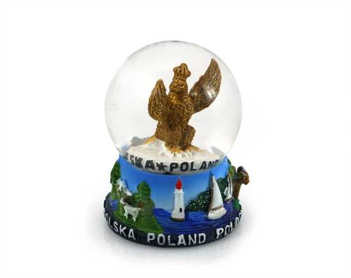 Kula śniegowa 45mm Polska pejzaż