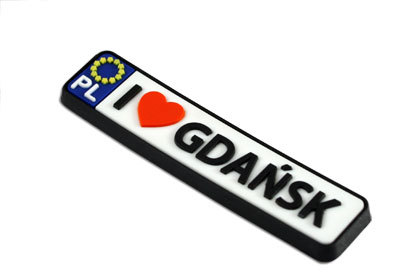Magnes tablica rejestracyjna Gdańsk