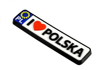 Magnes tablica rejestracyjna Polska