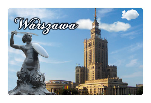 Magnes 3D Warszawa PKN syrenka