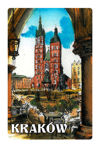 Magnes 3D Kraków - obraz k. Mariacki