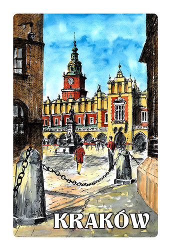 Magnes 3D Kraków - obraz rynek