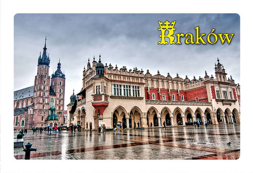 Magnes 3D Kraków - Sukiennice deszcz