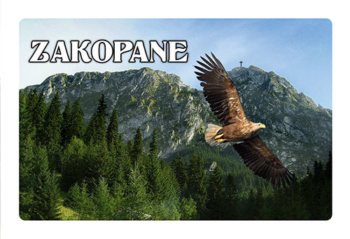 Magnes 3D Zakopane Giewont 1