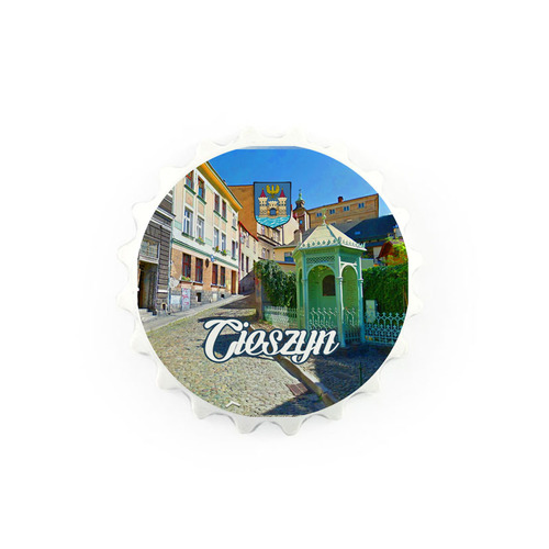 Magnes otwieracz kapsel - Cieszyn