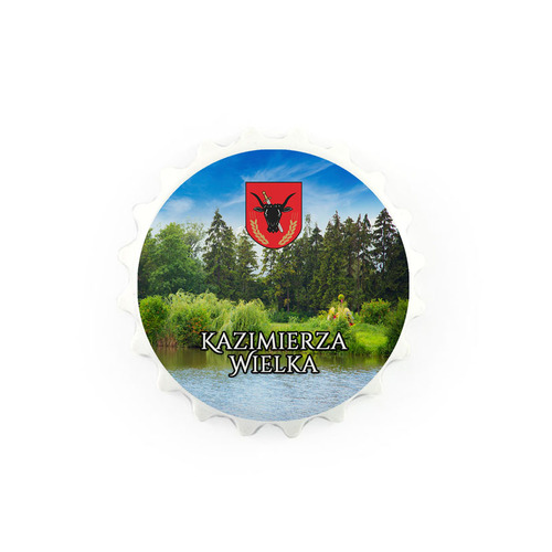 Magnes otwieracz kapsel - Kazimierza Wielka