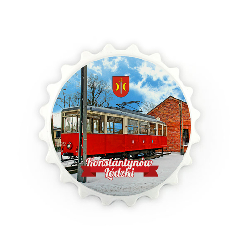 Magnes otwieracz kapsel - Konstantynów Łódzki