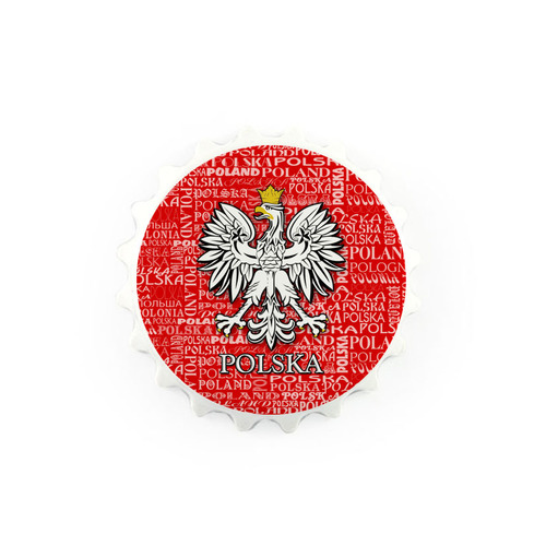 Magnes otwieracz kapsel - Polska