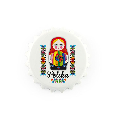 Magnes otwieracz kapsel - Polska