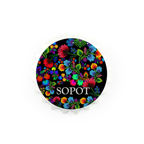 Magnes otwieracz kapsel - Sopot