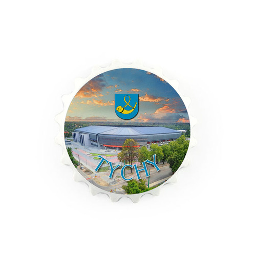 Magnes otwieracz kapsel - Tychy